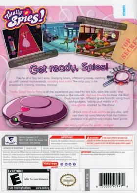 Totally Spies! Totally Party box cover back